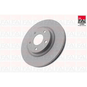 FAI Front Brake Vented Discs & Pads fits Nissan Qashqai +2 2008-2013 1.6 2.0