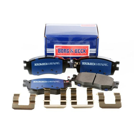 Borg & Beck Front & Rear Brake Discs & Pads fits Hyundai I20 I 2008-2015