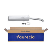 Hella End Silencer Rear fits Peugeot 309 1985-1993 1.1 1.3 1.4 1.6 1.8 1.9