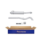 Hella End Silencer Rear fits Opel Movano A 1999-2001 2.2 2.8