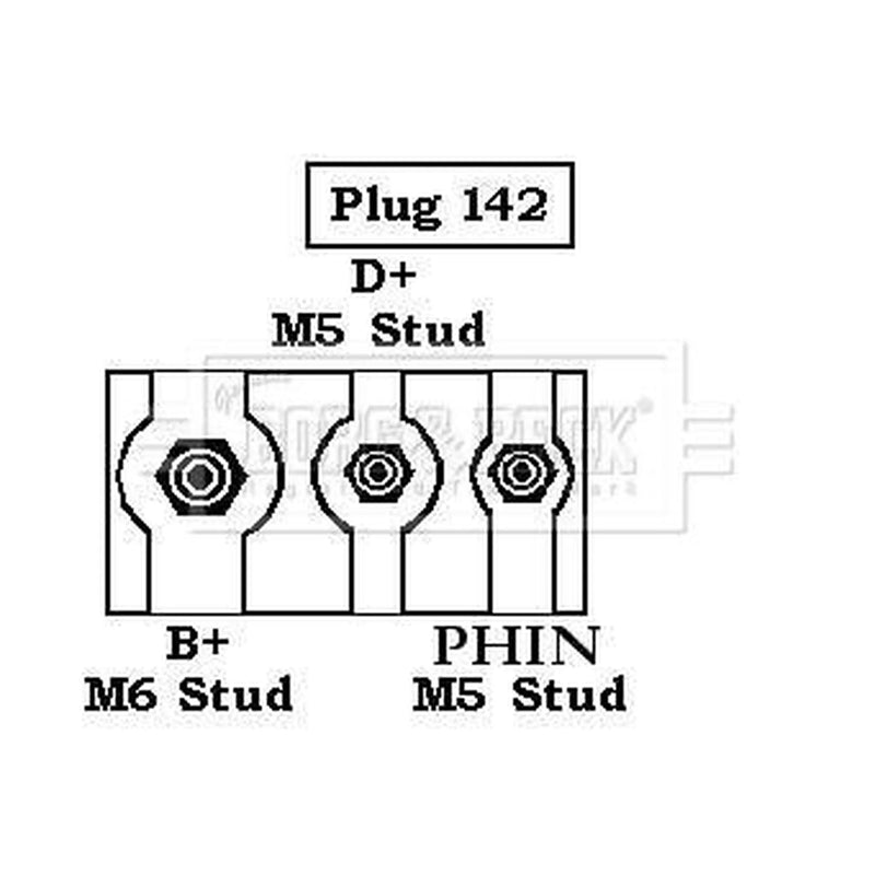 Borg & Beck Car Alternator 12V fits Smart Cabrio 2000-2004