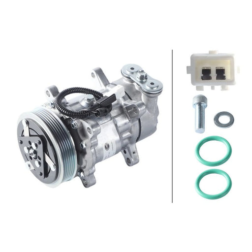 Hella Air Conditioning Compressor fits Citroën Xsara Picasso 1999-2010 1.6
