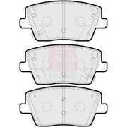 Apec Rear Brake Pad Set PD3923