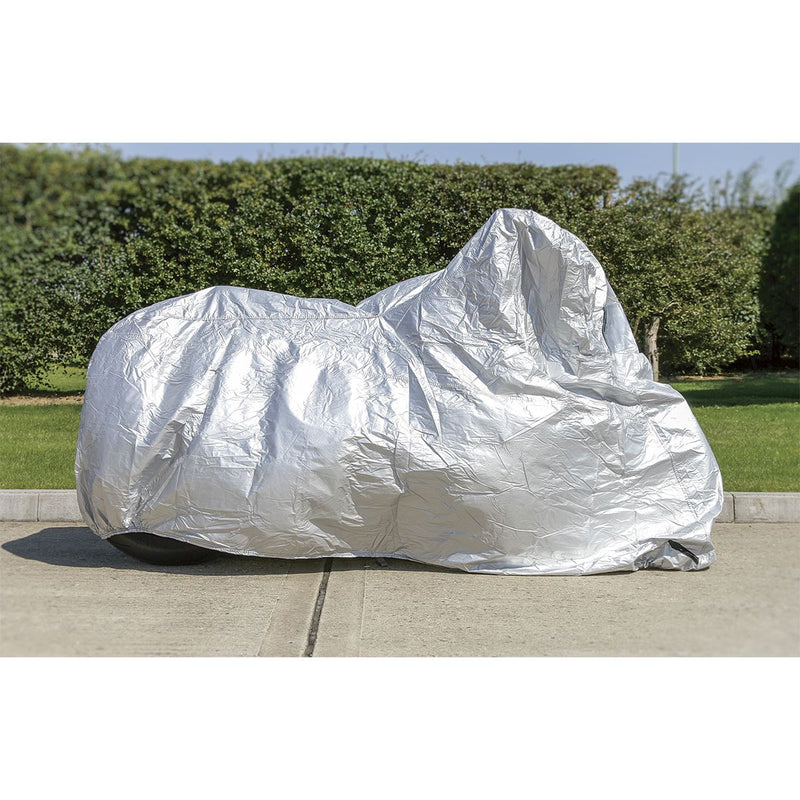 Sealey Motorcycle Cover Medium 2320 x 1000 x 1350mm MCM Sealey - Dynamic Drive