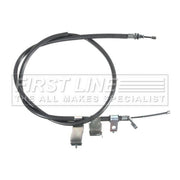First Line Handbrake Cable Left Rear fits Nissan Qashqai I 2006-2013 1.5 1.6 2.0