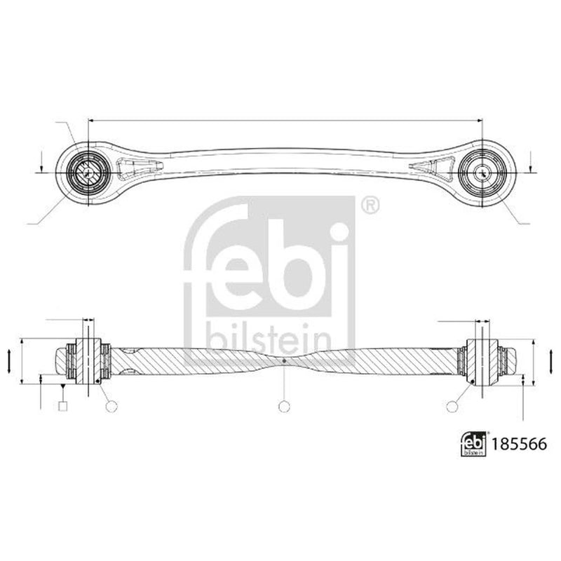 Febi Control/Trailing Arm outer 185566