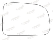 Summit Stick-On Standard Mirror Glass fits Honda HRV 99 on RHS Summit - Bars 4 Cars