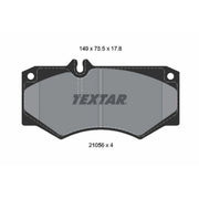 Textar Front Brake Pad Set 2105601