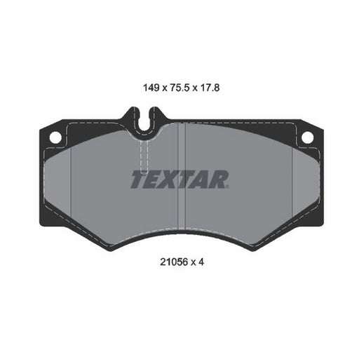 Textar Front Brake Pad Set 2105601