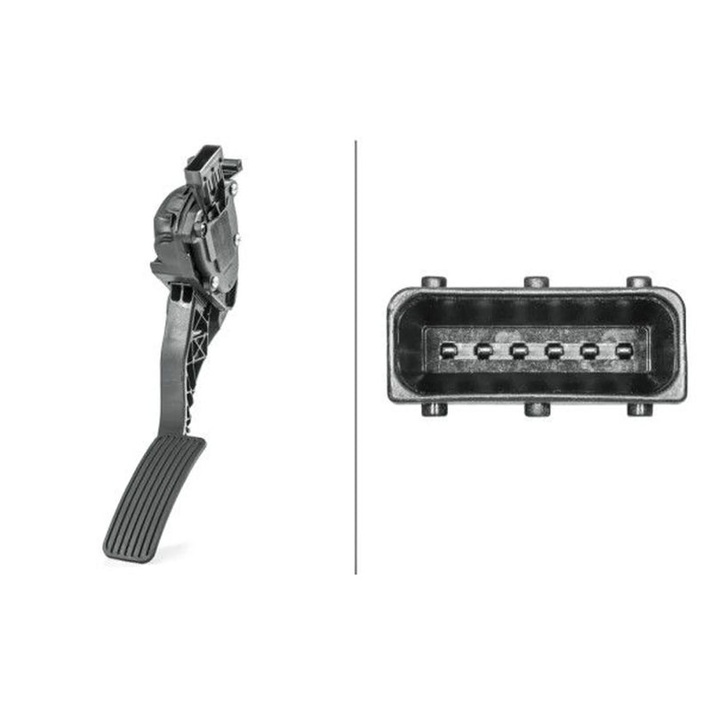 Hella Accelerator Pedal Position Sensor fits Chevrolet Cruze 2009-2011