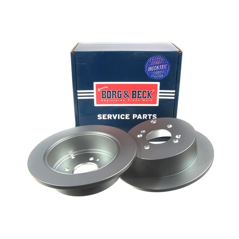 Borg & Beck Front & Rear Brake Discs & Pads fits Hyundai I20 I 2008-2015