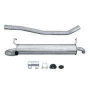 Hella End Silencer Rear fits Fiat Panda 2004 on 1.2