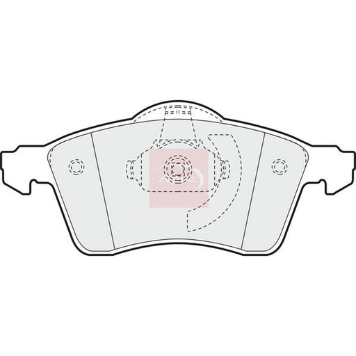 Apec Front Brake Pad Set PAD954