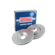 Borg & Beck Front & Rear Brake Discs & Pads fits VW Golf 2000-2006 1.9
