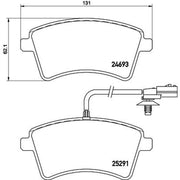 DON Front Brake Pad Set fits Nissan NV250 2019 on