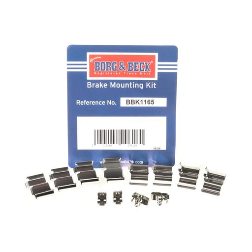 Borg & Beck Brake Pad Accessory Fitting Kit Rear BBK1165