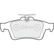 Fahren Front & Rear Pads fits Mazda 3 2006-2009 2.3