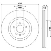 Mintex Front & Rear Brake Discs & Pads fits Audi A4 B6 2003-2004