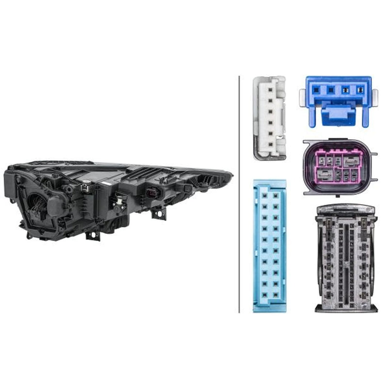 Hella Headlight Headlamp LED Left fits Audi Q8 2018-2020