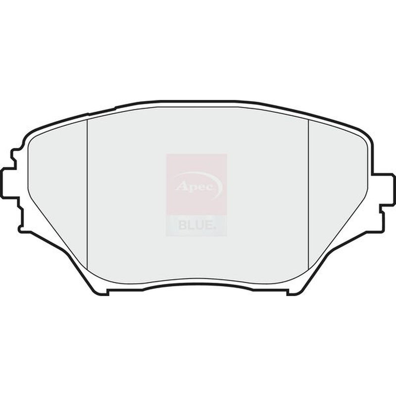 Apec Front & Rear Pads fits Toyota Rav 4 1997-2005 1.8 2.0
