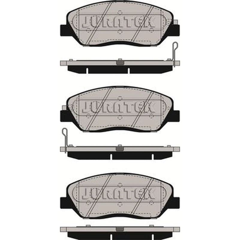Juratek Front Brake Pad Set fits Hyundai Santa Fé II 2006-2012 2.0 2.2 2.4 2.7