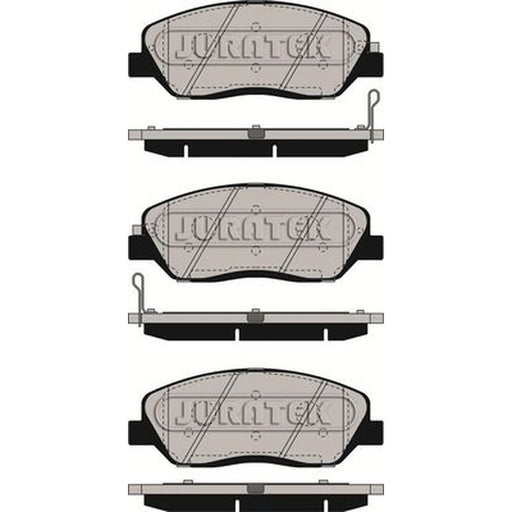 Juratek Front Brake Pad Set fits Hyundai Santa Fé II 2006-2012 2.0 2.2 2.4 2.7