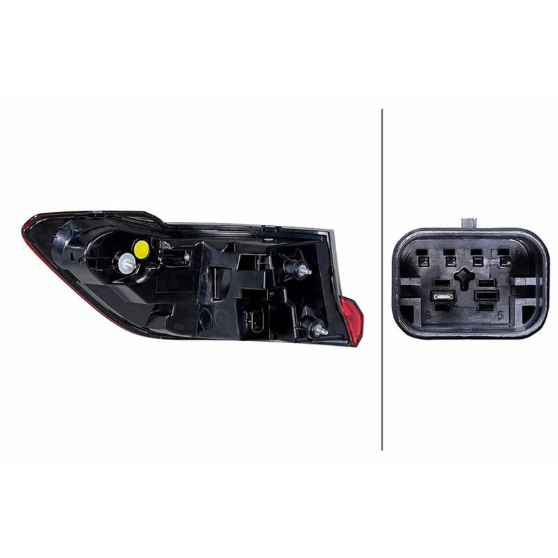 Hella Tail Light / Lamp LED Right fits BMW 3 2018-2022 1.6
