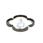 Bosch Parking Brake Shoe Set fits Mercedes-Benz S-Class 1998-2006