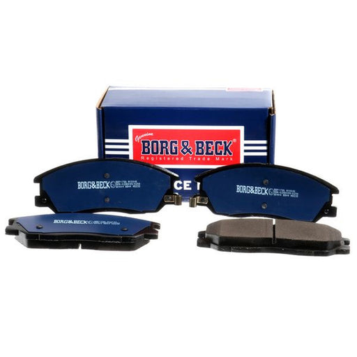 Borg & Beck Front Brake Vented Discs & Pads fits Hyundai H-1 1998-2004 2.4