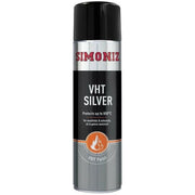 6x Simoniz VHT SILVER PAINT VERY HIGH TEMPERATURE CAR SPRAY AEROSOL 500ml Simoniz - Dynamic Drive
