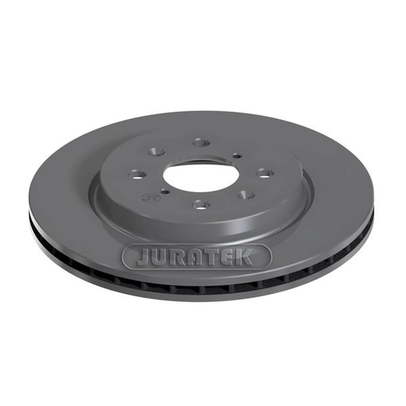 Juratek 2 x Vented Brake Discs fits Suzuki Swift III 2010-2017 1.2 1.3