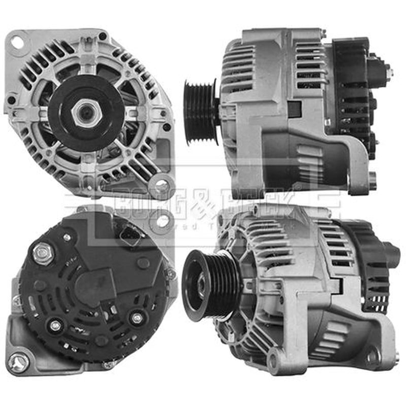 Borg & Beck Car Alternator 12V fits Dacia Solenza 2003 on 1.9