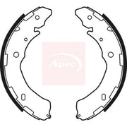 Apec Brake Shoe Set Axle Kit fits Fiat Fullback Pickup 2016 on 2.4