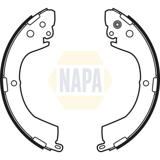 NAPA Brake Shoe Set Axle Kit NBS1032