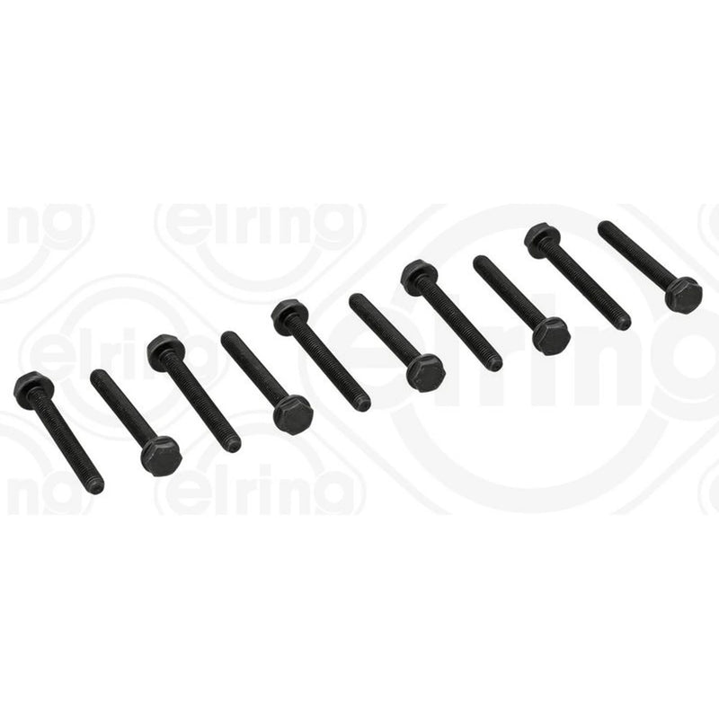 Elring Audi / VW Crankshaft Bracket Bolt Set fits Audi 80 B3 1989-1991 1.9