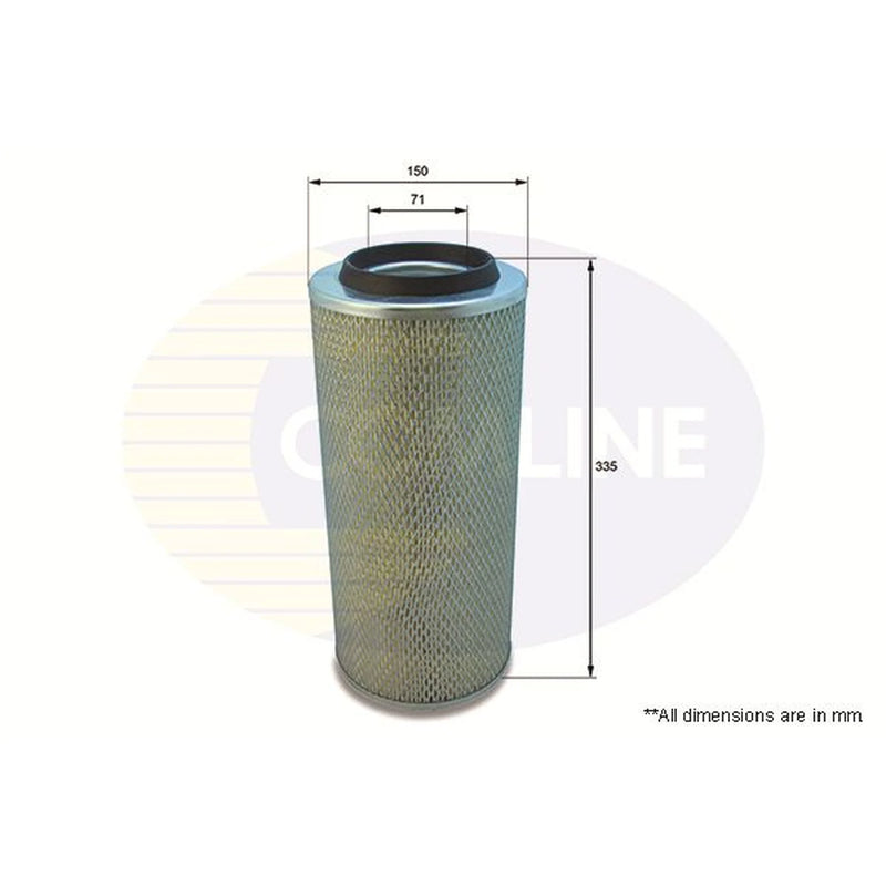 Comline Engine Air Filter fits Iveco Daily II 1989-1998