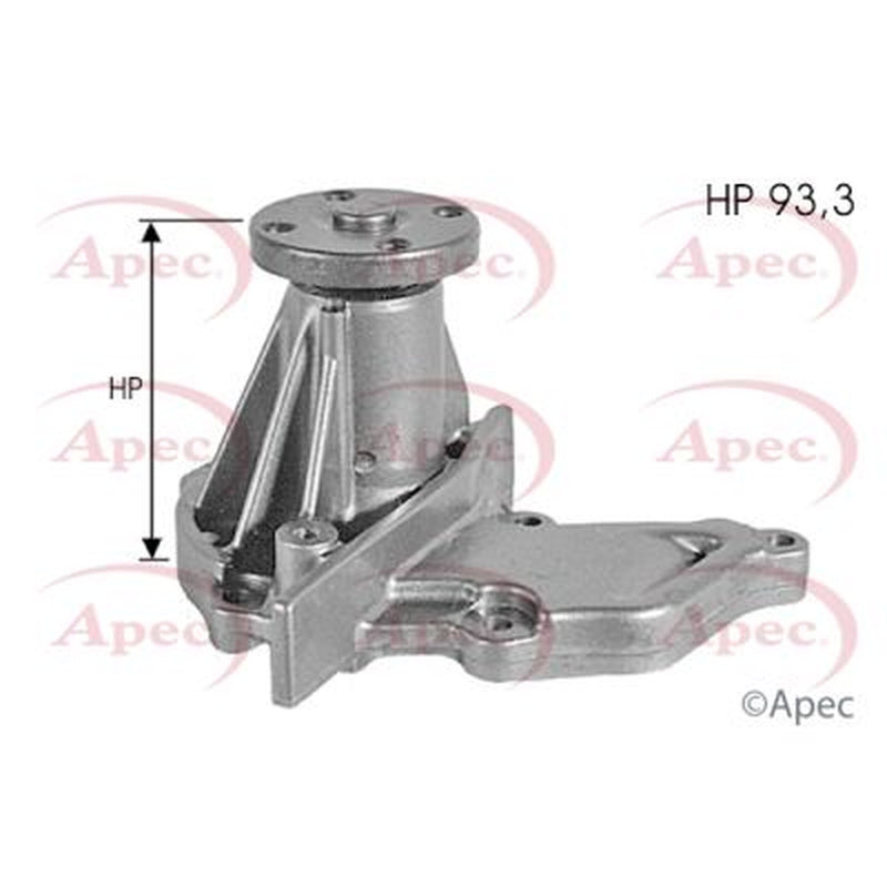 Apec Engine Cooling Water Pump fits Ford Courier Box Body/Mpv 1996-1999 1.4