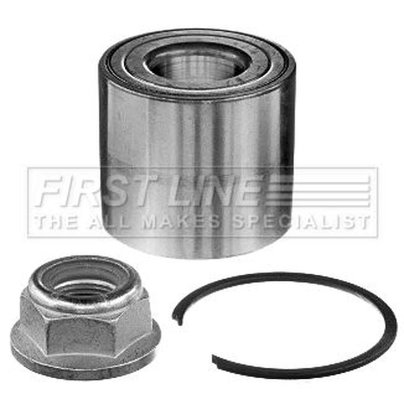 First Line Wheel Bearing Kit fits Nissan Micra IV 2010-2020 1.2