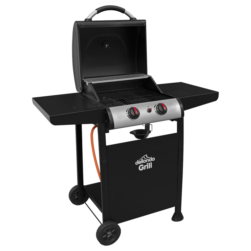Dellonda 2 Burner Gas BBQ Dellonda  - Dynamic Drive