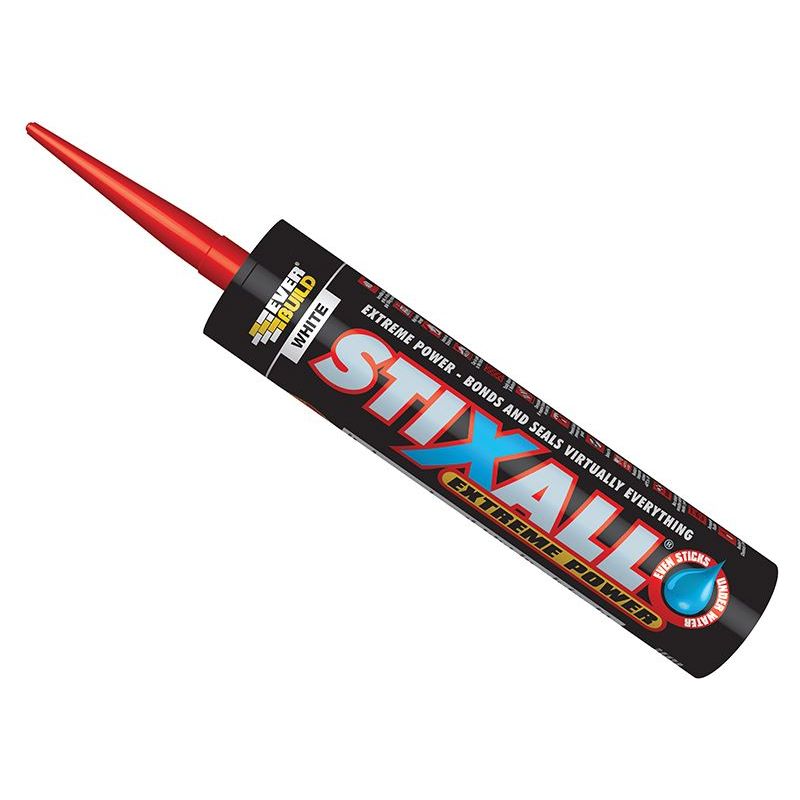 Everbuild Sika Stixall Extreme Power Cartridge Grey 290ml Everbuild Sika - Dynamic Drive
