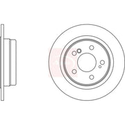 Apec 2 x Solid Brake Discs fits Kia Stinger 2017-2023 2.2