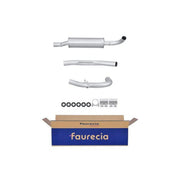 Hella End Silencer Rear fits Citroën C25 1991-1994 2.5