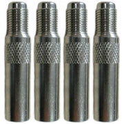 Pack Of 4 Metal Schrader Tyre Valve Extensions [VAL103] 40 mm Long Simply - Dynamic Drive