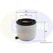 Comline Full Service Kit with Air, Oil, Fuel & Cabin Filters fits Audi Tt