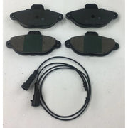 Juratek Front Brake Pad Set fits Fiat Cinquecento 1991-1999 0.7 0.9 1.1