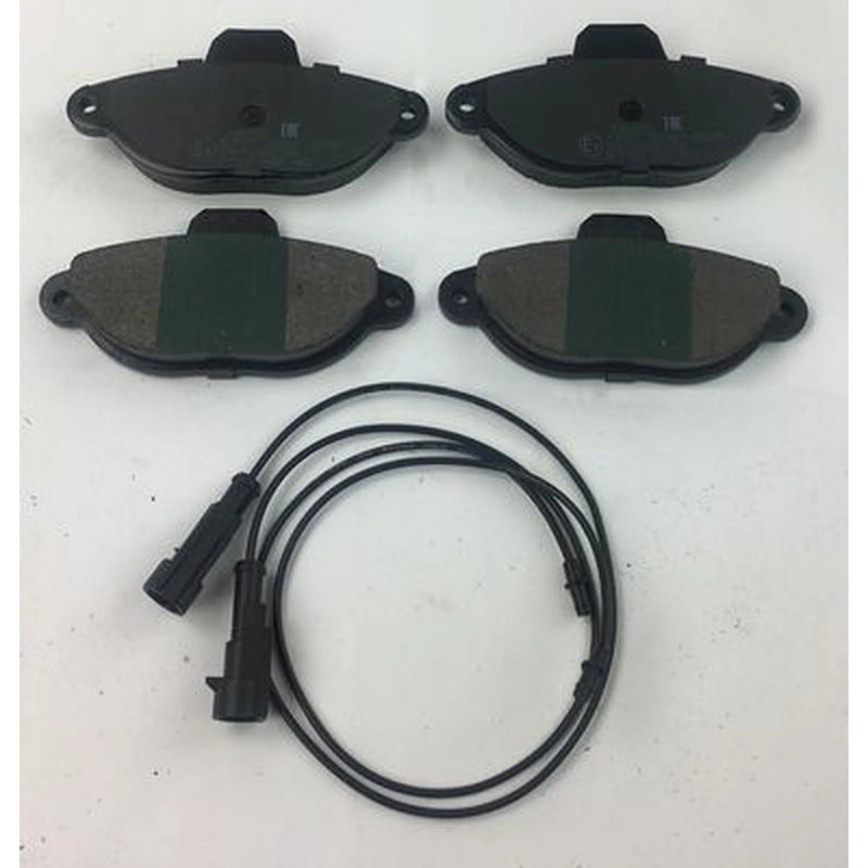 Juratek Front Brake Pad Set fits Fiat Cinquecento 1991-1999 0.7 0.9 1.1