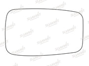Summit Stick-On Standard Mirror Glass fits Seat Toledo RHS Summit - Bars 4 Cars