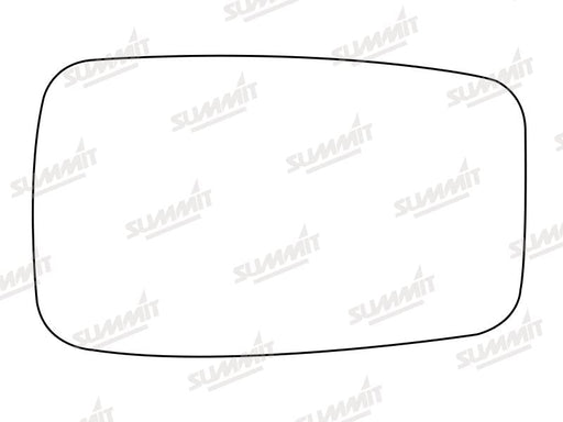 Summit Stick-On Standard Mirror Glass fits Seat Toledo RHS Summit - Bars 4 Cars