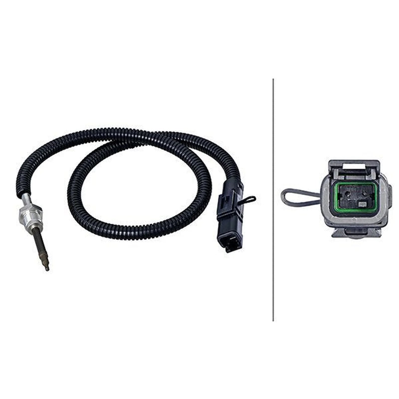 Hella Exhaust Gas Temperature Sensor fits Volvo Fmx 2010 on
