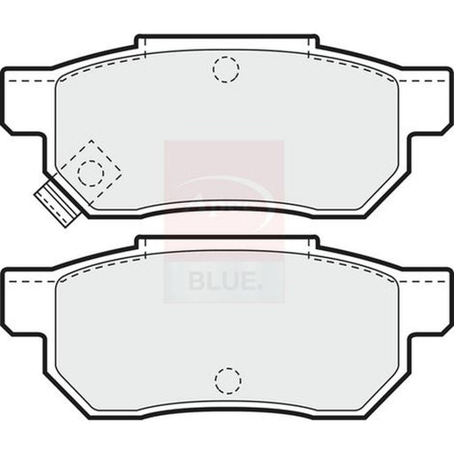 Apec Rear Brake Pad Set fits Honda Beat 1991-1996 0.7